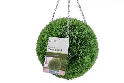 כדור דשא מלאכותי לתלייה
