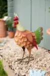 תרנגול צבעוני לגינה