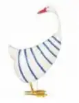 ברווז לבן פסים