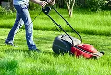 מכסחת דשא חשמלית ורובוטית
