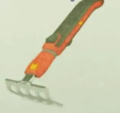מגרפת יד מיני WOLF