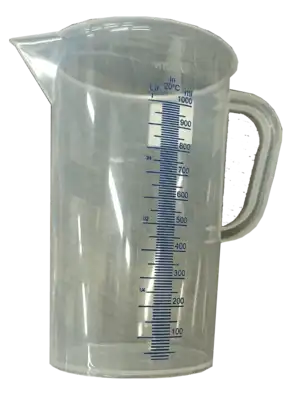 קנקן מידה 1000CC סימון כחול