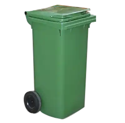 עגלת אשפה 120 ל'