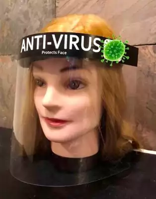 מגן פנים שקוף אנטי ווירוס 
