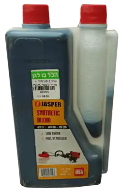 שמן 2 פעימות + מדיד ג'ספר