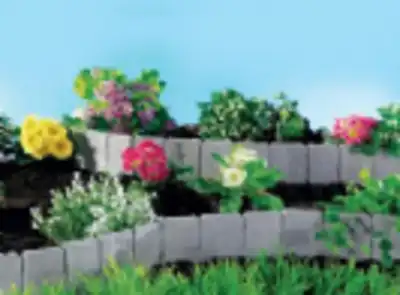 גדר גינה דמוי אבן