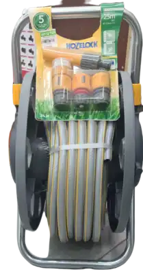  גלגלת עם צינור 25 מטר Hozelock הוזלוק 8-909