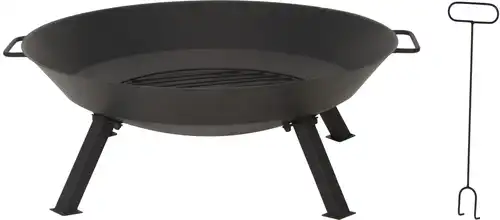 קערת אש על 4 רגליים 