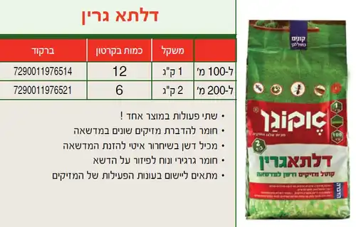 דלתא גרין אקוגן