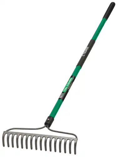 מגרפה 16 שיניים עם ידית פיבר 32404 TRUTOUGH TRUPER