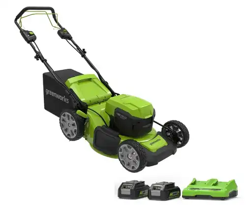 מכסחת דשא 48V נסיעה עצמית + שתי סוללות 4.0Ah + מטען