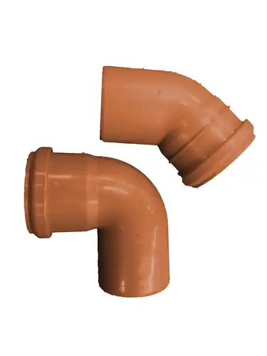 זוית ביוב כתום