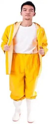 חליפת גשם PVC